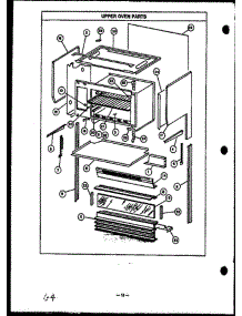 10 - Upper Oven Parts parts for Amana Range RSS369 from AppliancePartsPros.com