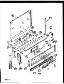 02 - Control Panel parts for Caloric Range RST378UL / P1141203N L from AppliancePartsPros.com