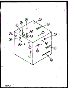 05 - Electrical Components parts for Caloric Range RST378UL / P1141203N L from AppliancePartsPros.com