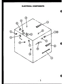 02 - Electric Components parts for Amana Range RST387 from AppliancePartsPros.com