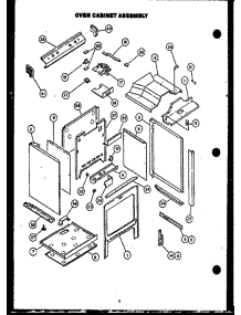 05 - Oven Cabinet Assy parts for Amana Range RST399UL from AppliancePartsPros.com
