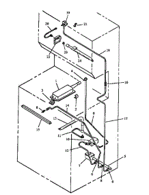 03 - Gas Components parts for Amana Range RST399UW / P1132642N W from AppliancePartsPros.com
