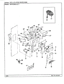 07 - Ice & Water Dispenser parts for Maytag Refrigerator RSW2200AAL / CM31A from AppliancePartsPros.com