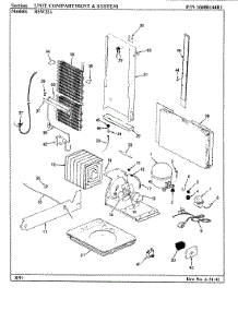 11 - Unit Compartment & System parts for Maytag Refrigerator RSW22A / AM31D from AppliancePartsPros.com