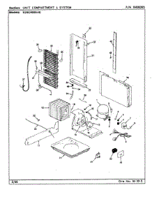 10 - Unit Compartment & System parts for Maytag Refrigerator RSW2400BAE / CM86A from AppliancePartsPros.com