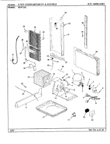 11 - Unit Compartment & System parts for Maytag Refrigerator RSW24A / 9M23A from AppliancePartsPros.com