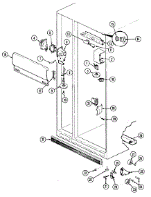 02 - Fresh Food Compartment parts for Admiral Refrigerator RSWA248AAE from AppliancePartsPros.com