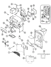 07 - Ice & Water Dispenser parts for Admiral Refrigerator RSWA278AAM from AppliancePartsPros.com
