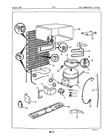 03 - Unit Compartment & System parts for Maytag Refrigerator RT11SM / 86T005 from AppliancePartsPros.com