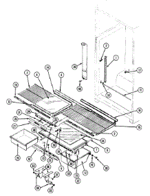 06 - Shelves & Accessories parts for Maytag Refrigerator RTC1500CAE from AppliancePartsPros.com