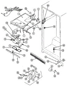 02 - Fresh Food Compartment parts for Maytag Refrigerator RTC1500CAL from AppliancePartsPros.com