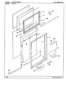 04 - Inner Door parts for Maytag Refrigerator RTC15A / AH01D from AppliancePartsPros.com