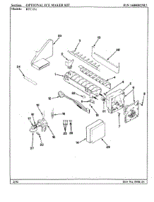 03 - Optional Ice Maker Kit (Rae30) parts for Maytag Refrigerator RTC15A / BH01A from AppliancePartsPros.com