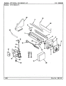 04 - Optional Ice Maker Kit (Rae3100aax) parts for Maytag Refrigerator RTC1700AAL / CH26A from AppliancePartsPros.com