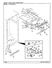 02 - Fresh Food Compartment parts for Maytag Refrigerator RTC1700AAW / CH26B from AppliancePartsPros.com