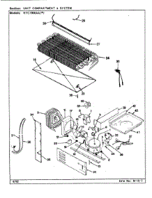 07 - Unit Compartment & System parts for Maytag Refrigerator RTC1900AAL / CH55B from AppliancePartsPros.com