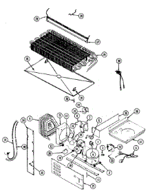 07 - Unit Compartment & System parts for Maytag Refrigerator RTD1700DAM from AppliancePartsPros.com