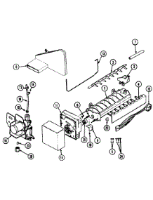04 - Optional Ice Maker Kit (Rae3100aax) parts for Maytag Refrigerator RTD1900CAB from AppliancePartsPros.com