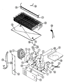 07 - Unit Compartment & System parts for Maytag Refrigerator RTD19E0CAL / DH64B from AppliancePartsPros.com