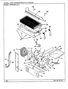07 - Unit Compartment & System parts for Maytag Refrigerator RTD2100AAW / CH71B from AppliancePartsPros.com