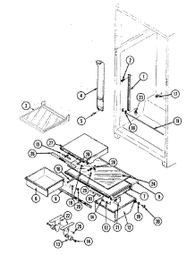 05 - Shelves & Accessories parts for Maytag Refrigerator RTD2100DAE from AppliancePartsPros.com