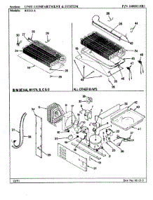 08 - Unit Compartment & System parts for Maytag Refrigerator RTD21A / 9E14A from AppliancePartsPros.com