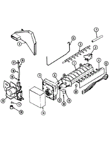 04 - Optional Ice Maker Kit (Rae3100aax) parts for Maytag Refrigerator RTP1700CAE from AppliancePartsPros.com