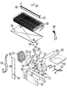 07 - Unit Compartment & System parts for Maytag Refrigerator RTP1700CAL from AppliancePartsPros.com