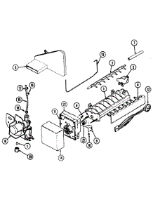 05 - Optional Ice Maker Kit (Rae3100aax) parts for Maytag Refrigerator RTP1900DAM from AppliancePartsPros.com