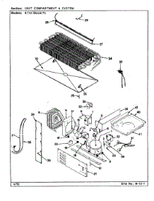 07 - Unit Compartment & System parts for Maytag Refrigerator RTS1700AAW / CH21B from AppliancePartsPros.com