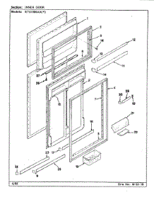 03 - Inner Door parts for Maytag Refrigerator RTS1900AAL / CH51A from AppliancePartsPros.com