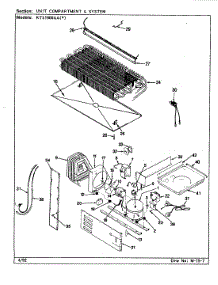 07 - Unit Compartment & System parts for Maytag Refrigerator RTS1900AAL / CH51A from AppliancePartsPros.com