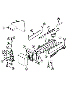 04 - Optional Ice Maker Kit (Rae3100aax) parts for Maytag Refrigerator RTS1900CAL from AppliancePartsPros.com