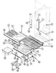 06 - Shelves & Accessories parts for Maytag Refrigerator RTS1900DAM from AppliancePartsPros.com