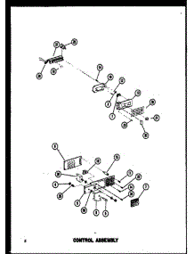 03 - Control Assy parts for Amana Microwave RV10 / P7508502M from AppliancePartsPros.com
