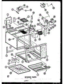 05 - Interior Parts parts for Amana Range RVP397 from AppliancePartsPros.com