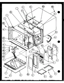 02 - Page 2 parts for Amana Microwave RVS10B / P1128107M from AppliancePartsPros.com