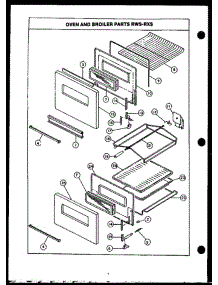 05 - Oven And Broiler Parts Rws-Rxs parts for Amana Oven RWS202 from AppliancePartsPros.com