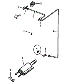 03 - Gas Components parts for Amana Oven RWS214U0 / P1132407N from AppliancePartsPros.com