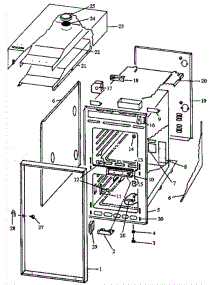 06 - Main Body parts for Amana Cooktop RWS214UD / P1132436N from AppliancePartsPros.com