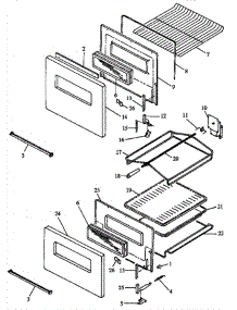 07 - Oven And Broilers (Rws-Rxs) parts for Amana Oven RXS214U0 / P1132412N from AppliancePartsPros.com