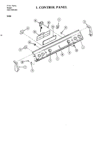 04 - Control Panel parts for Jenn-Air Cartridge S100 from AppliancePartsPros.com