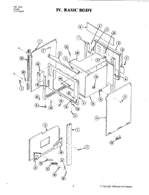 02 - Body parts for Jenn-Air Range S101 from AppliancePartsPros.com