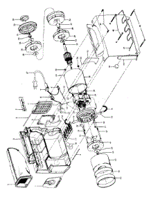 02 - Mainhousing, Motor Assembly parts for Hoover Vacuum S1015031 from AppliancePartsPros.com