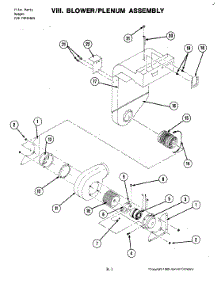 02 - Blower Assembly / Plenum (S105-C) parts for Jenn-Air Range S105-C from AppliancePartsPros.com