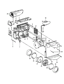 02 - Mainhousing parts for Hoover Vacuum S1061 from AppliancePartsPros.com