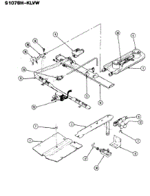 02 - Control System parts for Admiral Range S1078H-KLVW from AppliancePartsPros.com