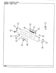 02 - Control Panel parts for Admiral Range S1088J-TKZW from AppliancePartsPros.com