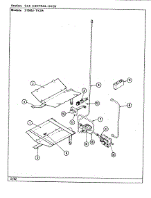 03 - Control System (Oven) parts for Admiral Range S1088J-TKZW from AppliancePartsPros.com