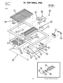 09 - Top parts for Jenn-Air Range S121 from AppliancePartsPros.com